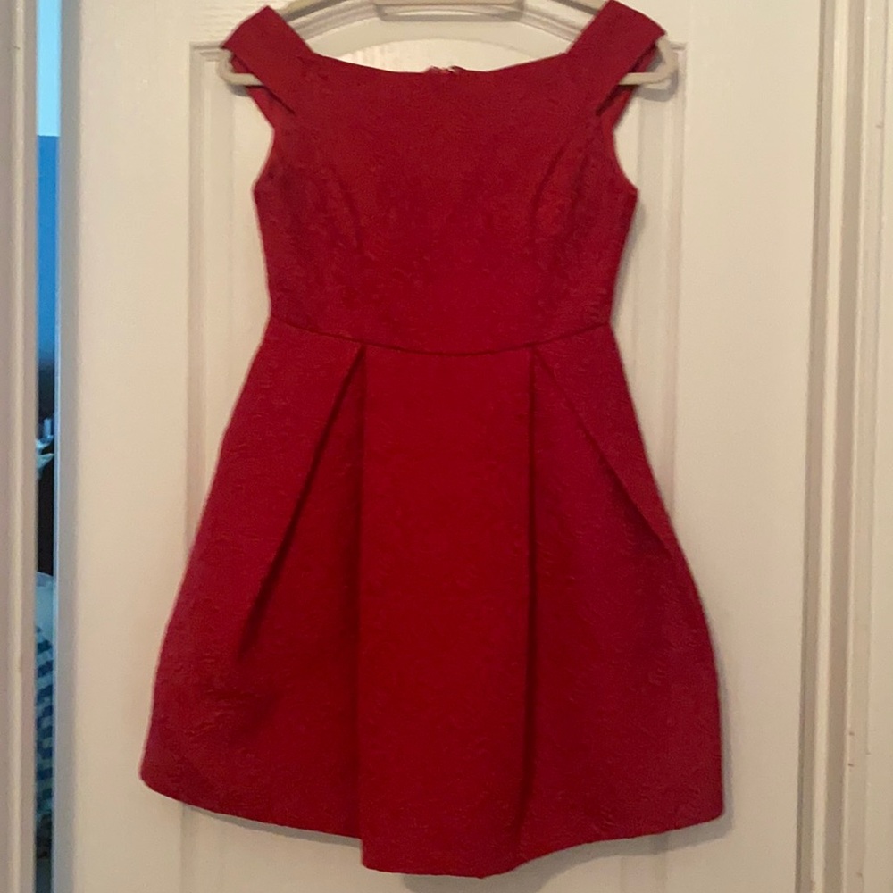Red Cocktail Dress, Size Small